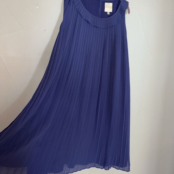 ModCloth Sleeveless Pleated Shift Dress “The Pleat-est Things” in Violet Size 4x - Picture 11 of 15